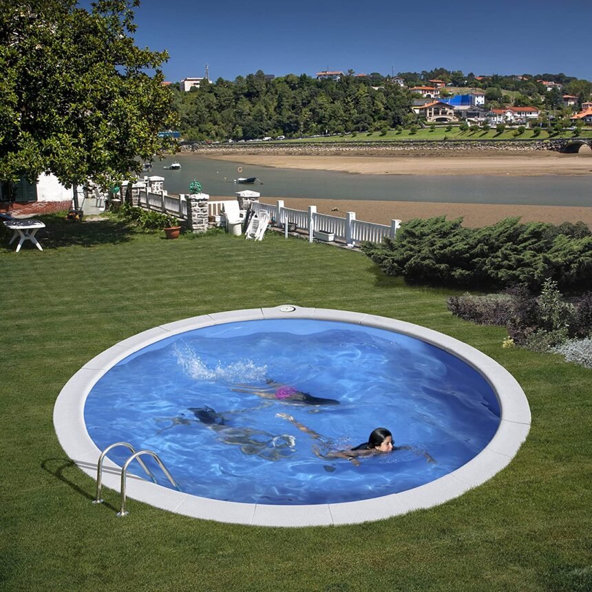 piscina desmontable enterrada